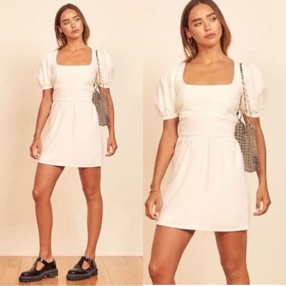 NWT Reformation Gables Mini Dress - Picture 1 of 8